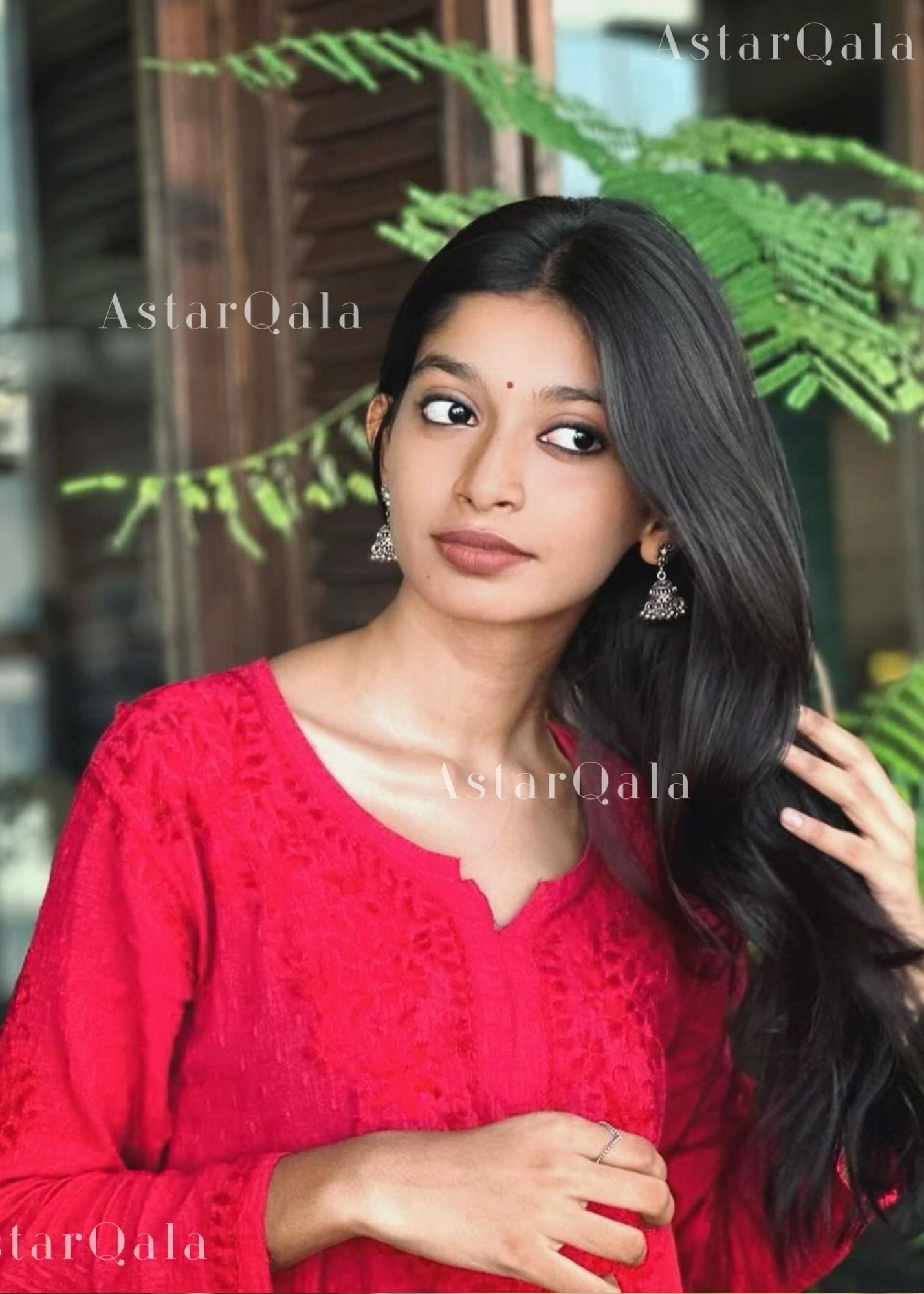 AstarQala - Eliza Ombre Mul Cotton Chikankari Short Kurti Top - - 299_dcaa2945-d97b-461f-b465-c845a4856ef3
