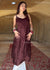 AstarQala - Kinza Premium Muslin Chikankari Strap Kurti - Kurti & Palazzo - 332