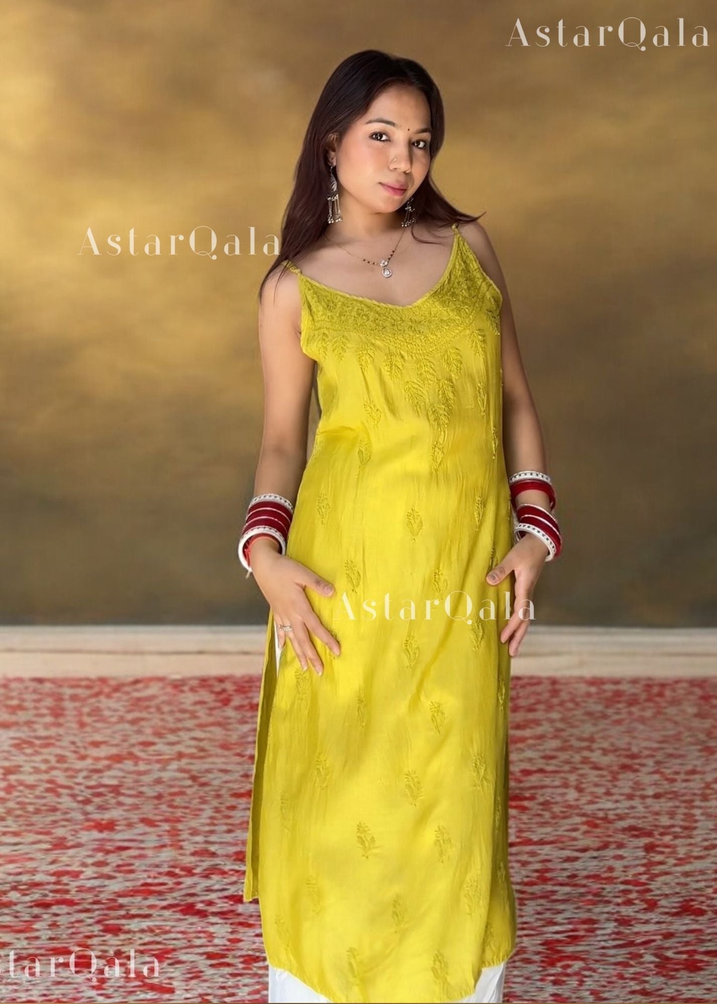 AstarQala - Kinza Premium Muslin Chikankari Strap Kurti - - 340_4f6bbc99-b6c1-4ccd-b728-00e1ab0e2253