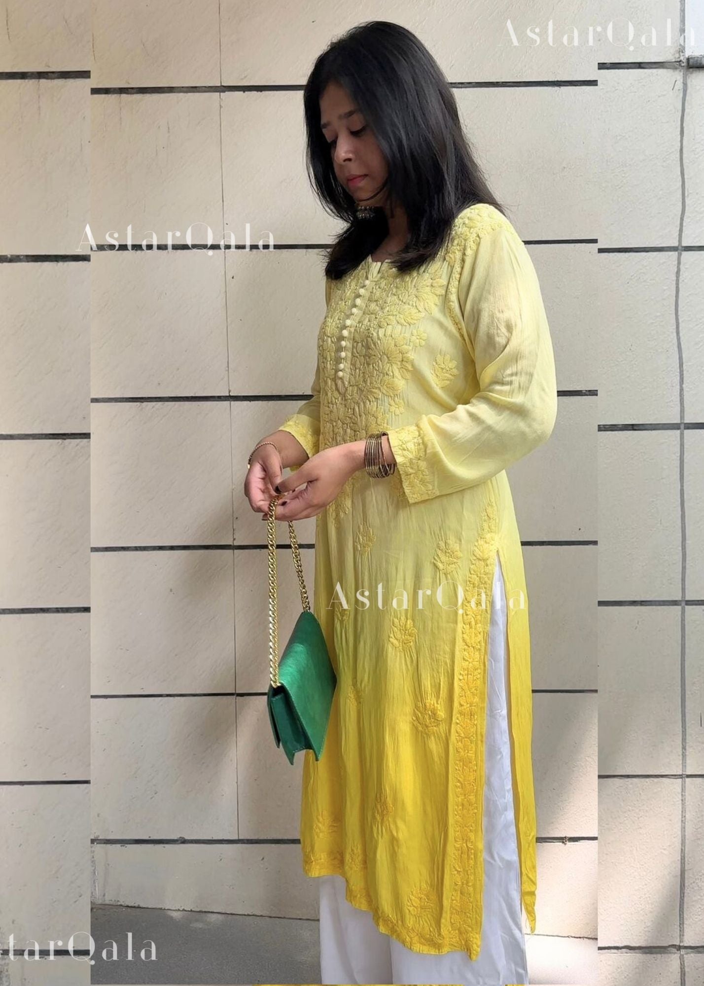 AstarQala - Banu Rayon Straight Chikankari Kurti - - 399_7f2fdadd-662b-4a4f-a230-af62685be34c