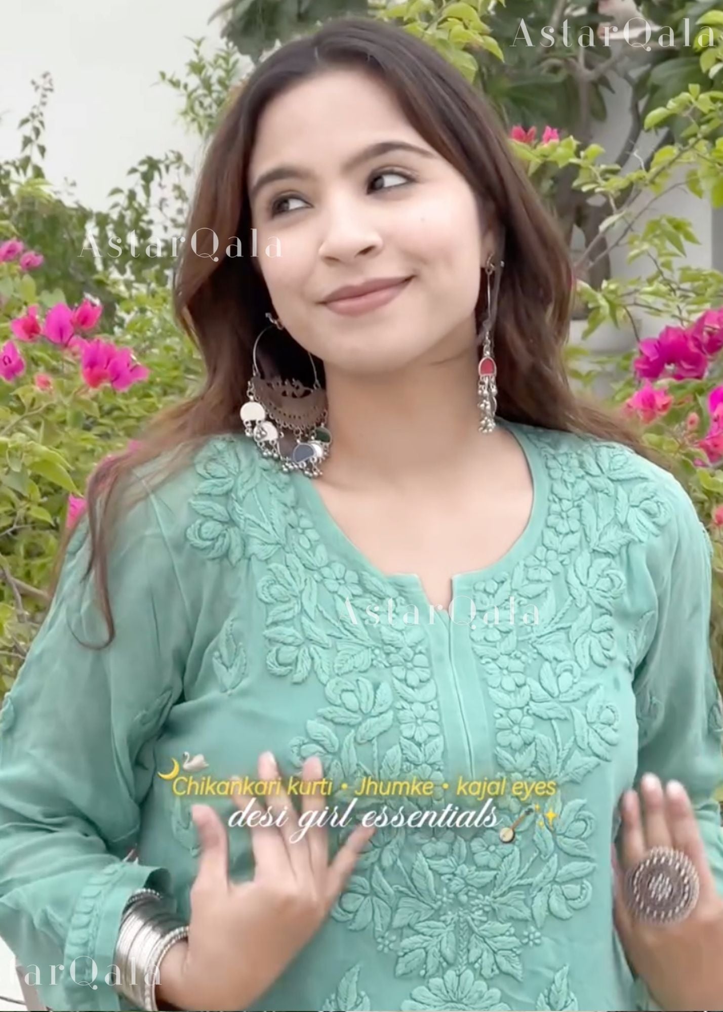 AstarQala - Mehwish Viscose Chikankari Short Kurta Top For Women - - 418_f3977897-aa76-4336-9194-b3f714cf84ea