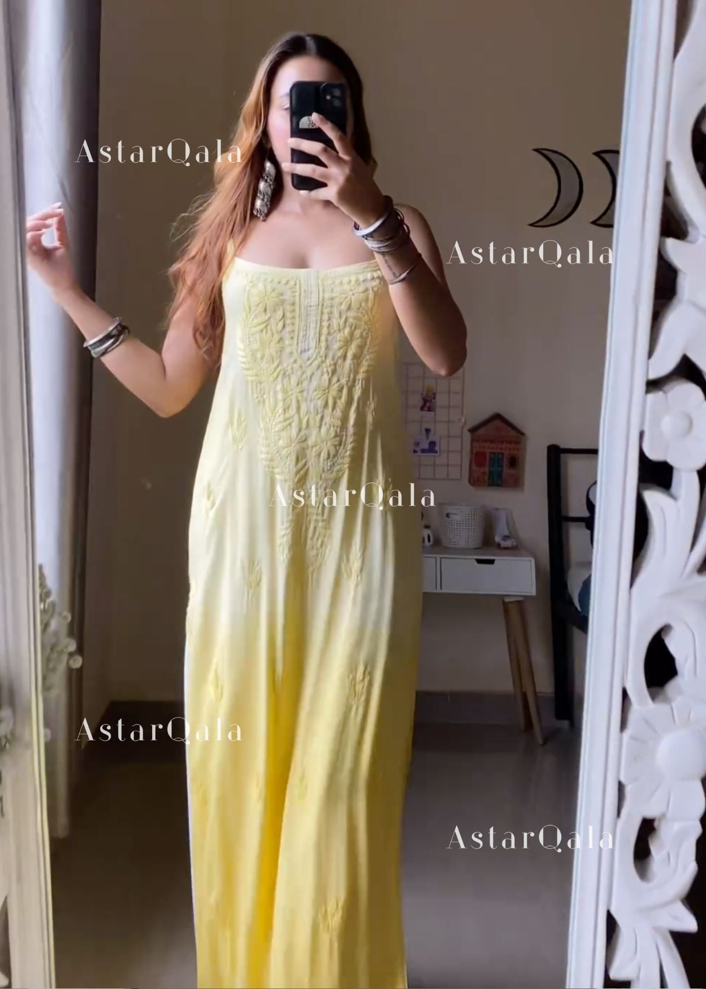 AstarQala - Kinza Premium Muslin Chikankari Strap Kurti - - 59_f142e632-cd50-4e4e-b185-64f0e8db3140