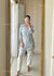 AstarQala - Iza Straight Chiffon Chikankari Printed Short Kurta Top For Women - 3XL - AstarQala_-_Iza_Straight_Chiffon_Chikankari_Printed_Short_Kurta_Top_For_Women_-_Grey_1