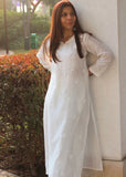 Bakheera Chanderi Chikankari Kurta & Kurta Set For Women