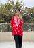 AstarQala - Hamna Rayon Chikankari Straight Short Kurta For Women - Red - hamna-rayon-chikankari-straight-short-kurta-for-women-astarqala-red-xs-43737365119266